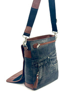 Load image into Gallery viewer, Charlie Denim Satchel
