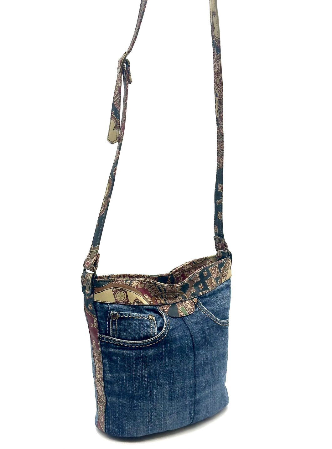 Cora 2 Denim Bucket Bag