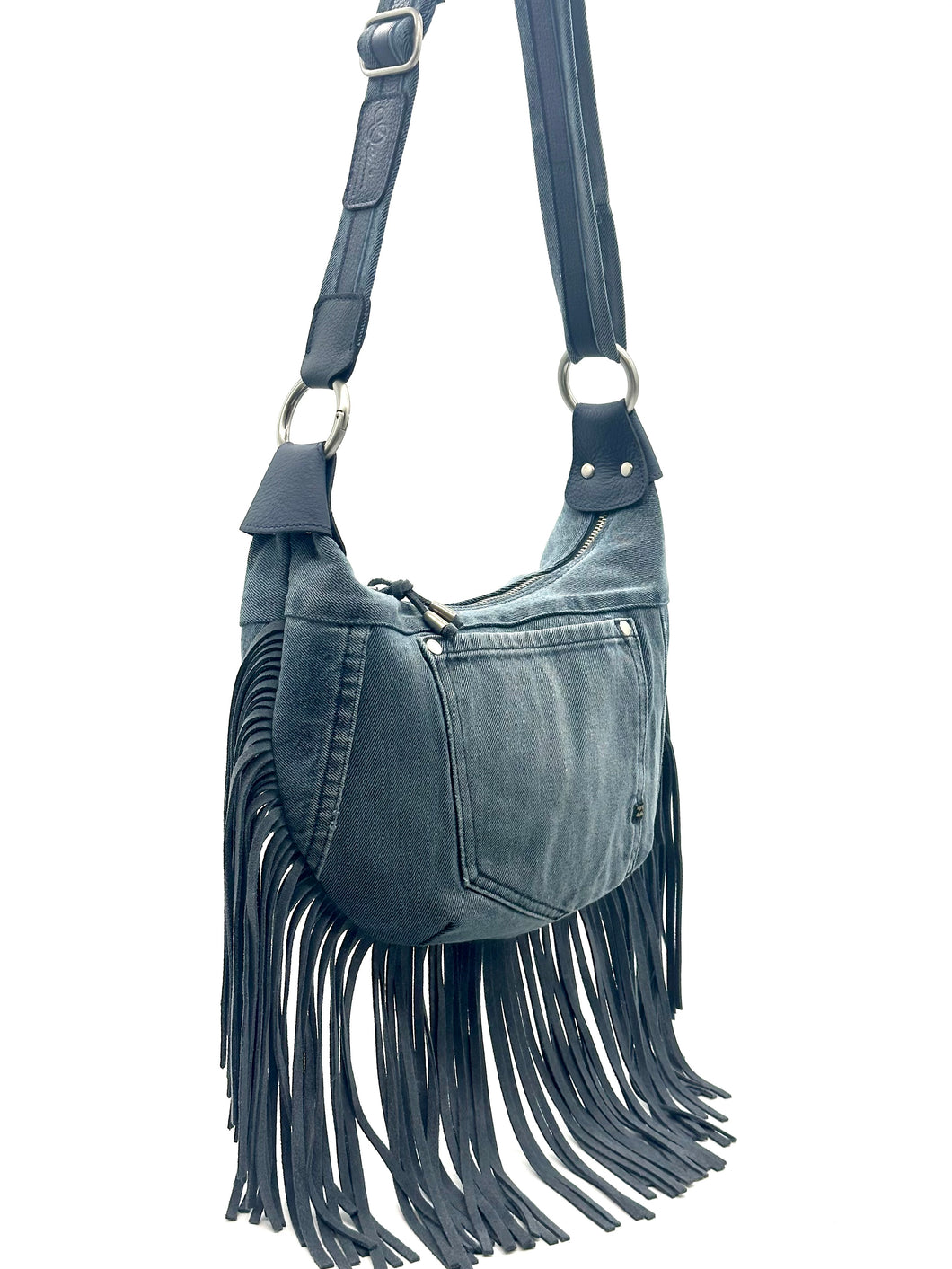 Dolly Denim Hobo Bag