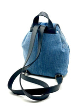 Load image into Gallery viewer, Rosie Denim Backpack
