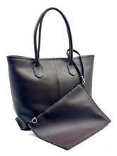 Load image into Gallery viewer, Piper Tote bag — Chocolate Brown
