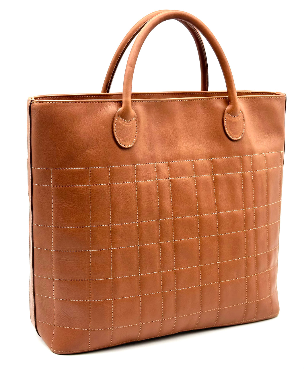 Estelle large travel tote — Tan