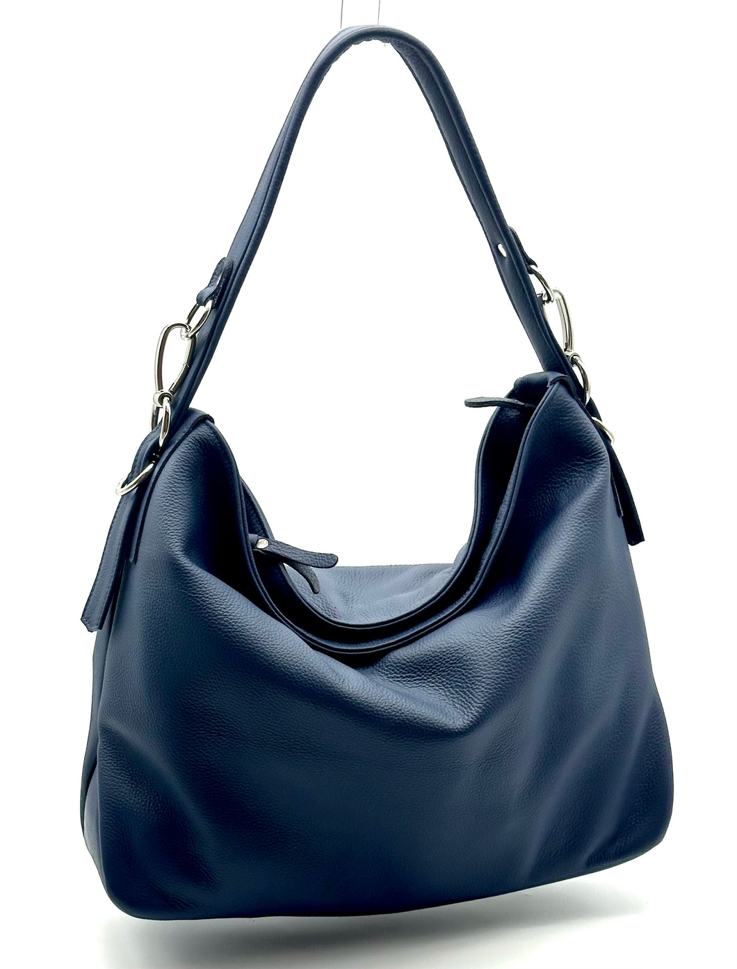 Christina hobo tote (medium) — Navy