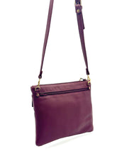 Load image into Gallery viewer, Sofia clutch / shoulder bag - Burgundy
