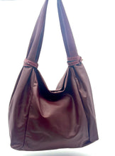 Load image into Gallery viewer, Kesha Hobo Shoulder Bag — Burgundy

