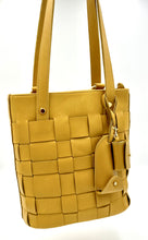 Load image into Gallery viewer, Chelsea Backpack Tote Bag - Ochre Yellow
