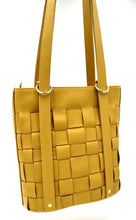 Load image into Gallery viewer, Chelsea Backpack Tote Bag - Ochre Yellow

