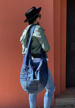 Load image into Gallery viewer, Emma Denim Shoulder Hobo bag

