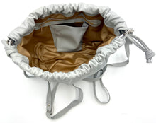 Load image into Gallery viewer, Olivia Drawstring Bag - Light Grey
