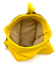 Load image into Gallery viewer, Jafari Springbok Clutch - Lemon Yellow
