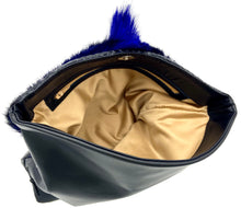 Load image into Gallery viewer, Jafari Springbok Clutch - Cobalt Blue
