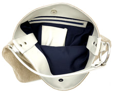 Load image into Gallery viewer, Chloe Hobo Tote - Linen/Bone
